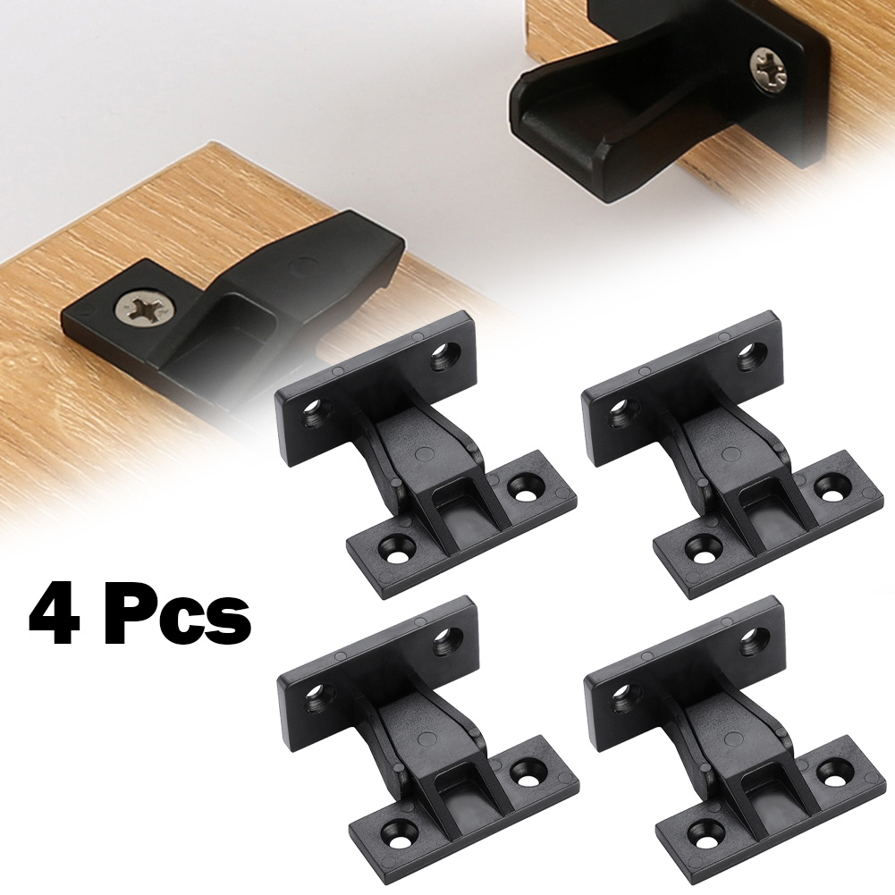 Floating Shelves - 4つのローマンフローティングシェルフクランプ、棚固定具、コーナーバックル、家具パネルキャビネットクリップ、プッシュジョイント、ワードローブフィッティングブラケット