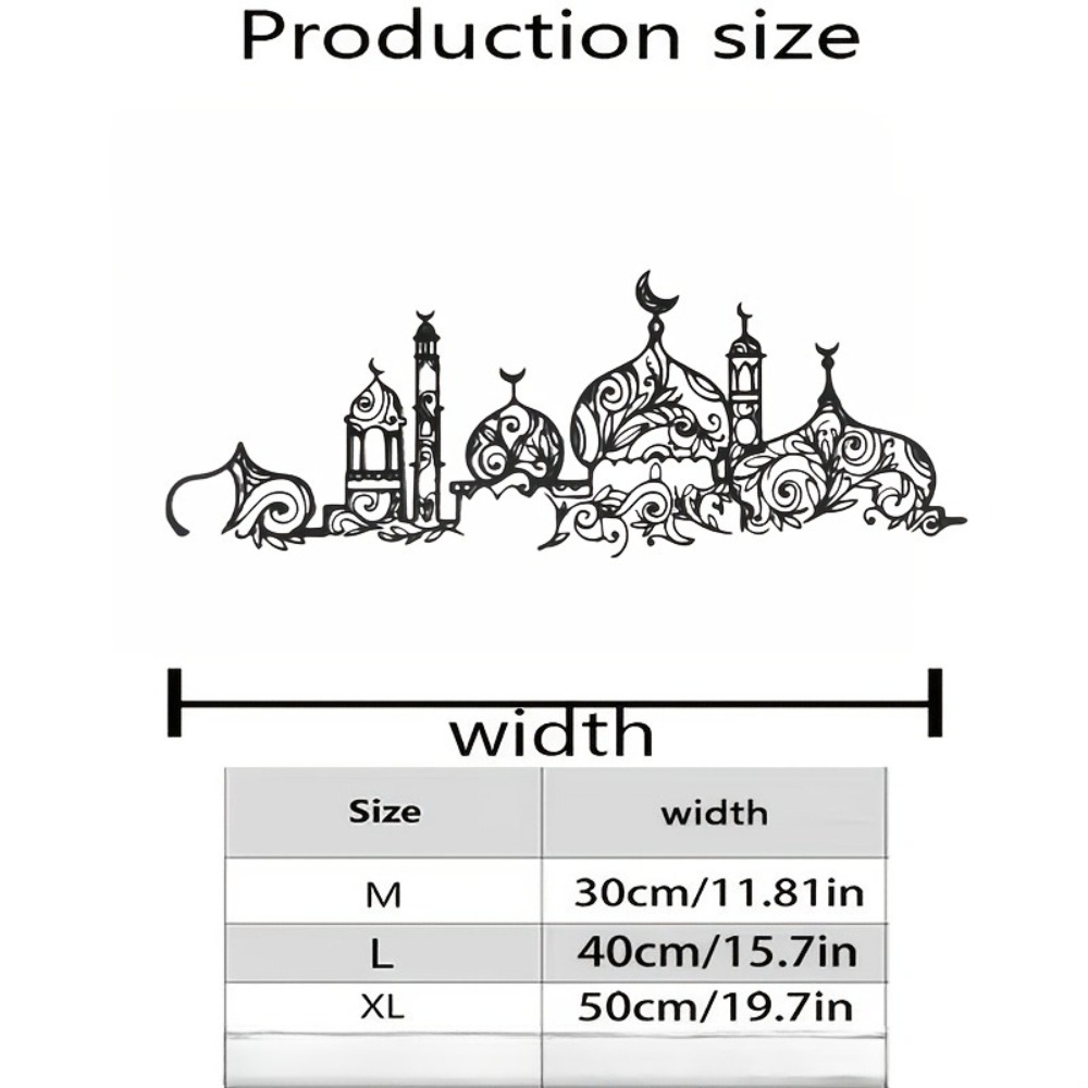 CIFBUY 鉄製ウォールアート イスラムモスク 花柄 メタ - Home Decoration のレビューと価格