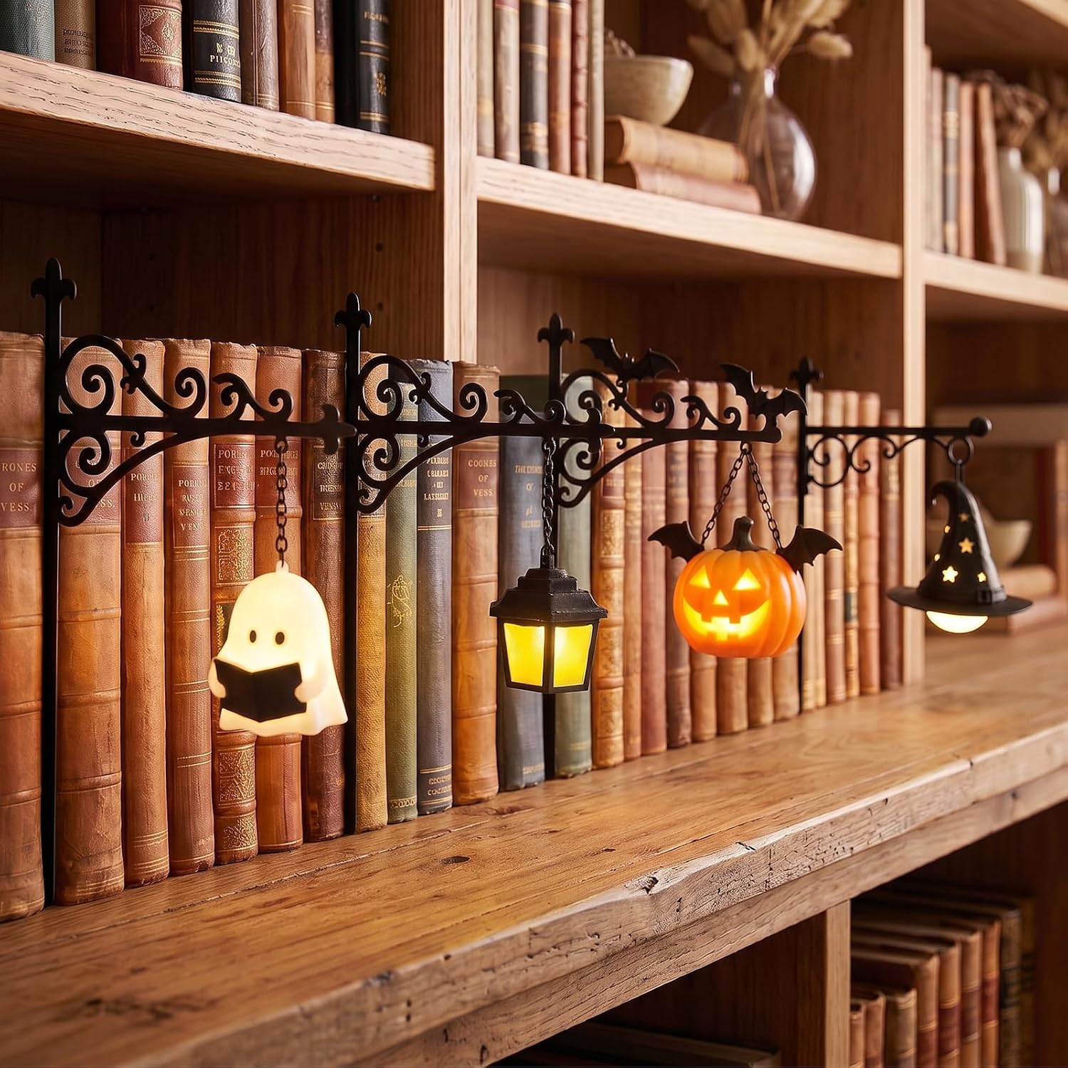 ライブラリーランタン-装飾的な本棚照明読書スペースLEDナイ - Home Decor Inspo のレビューと価格