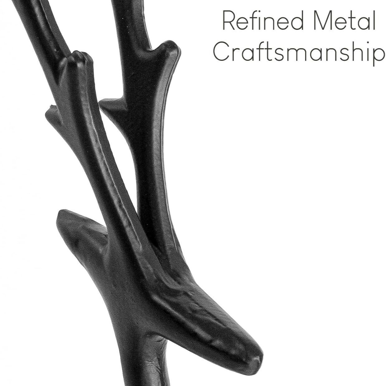 1個 クラシックでエレガントな黒文字の鹿の置物 - クリスマ - Abstract Sculpture Resin のレビューと価格