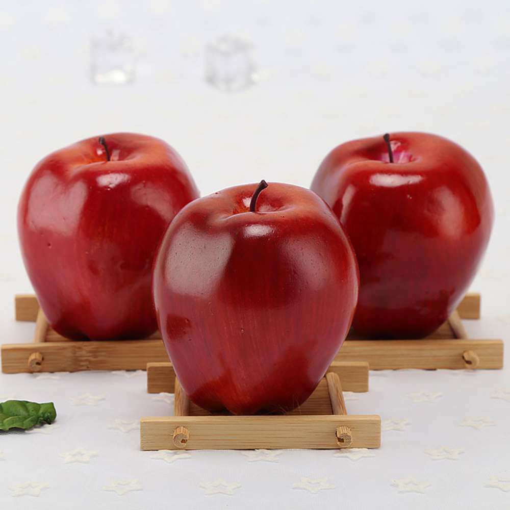 人工フルーツ、家庭用装飾品、造り物のリンゴ、オレンジ、桃、梨 - Home Decor Orange のレビューと価格