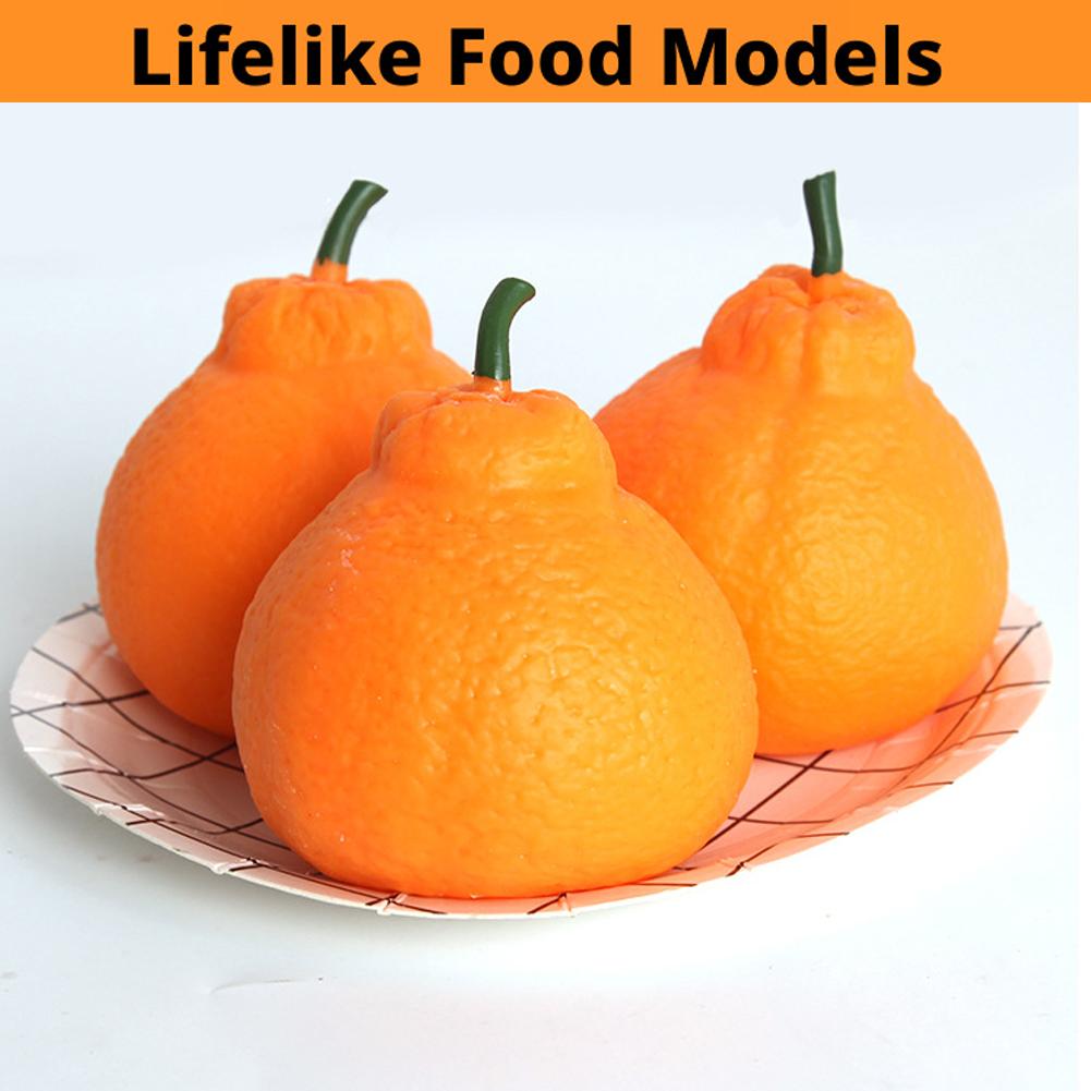不快感解消用のかわいいオレンジスクイーズ玩具、キュートな柑橘 - Home Decor Orange のレビューと価格