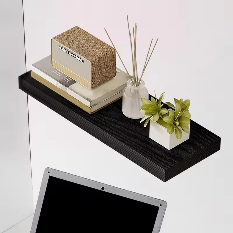 耐久性のあるフローティングウォールシェルフ、隠し支持構造でキ - Floating Shelves のレビューと価格