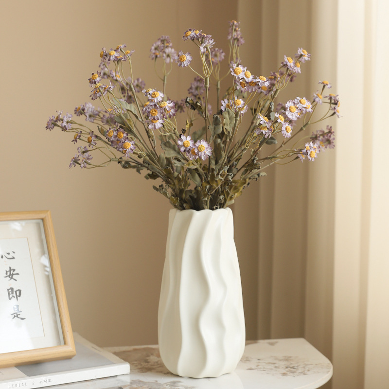 人工シルクフラワー装飾、菊、カモミール、田園、ヴィンテージ、 - Home Decor Daisy のレビューと価格