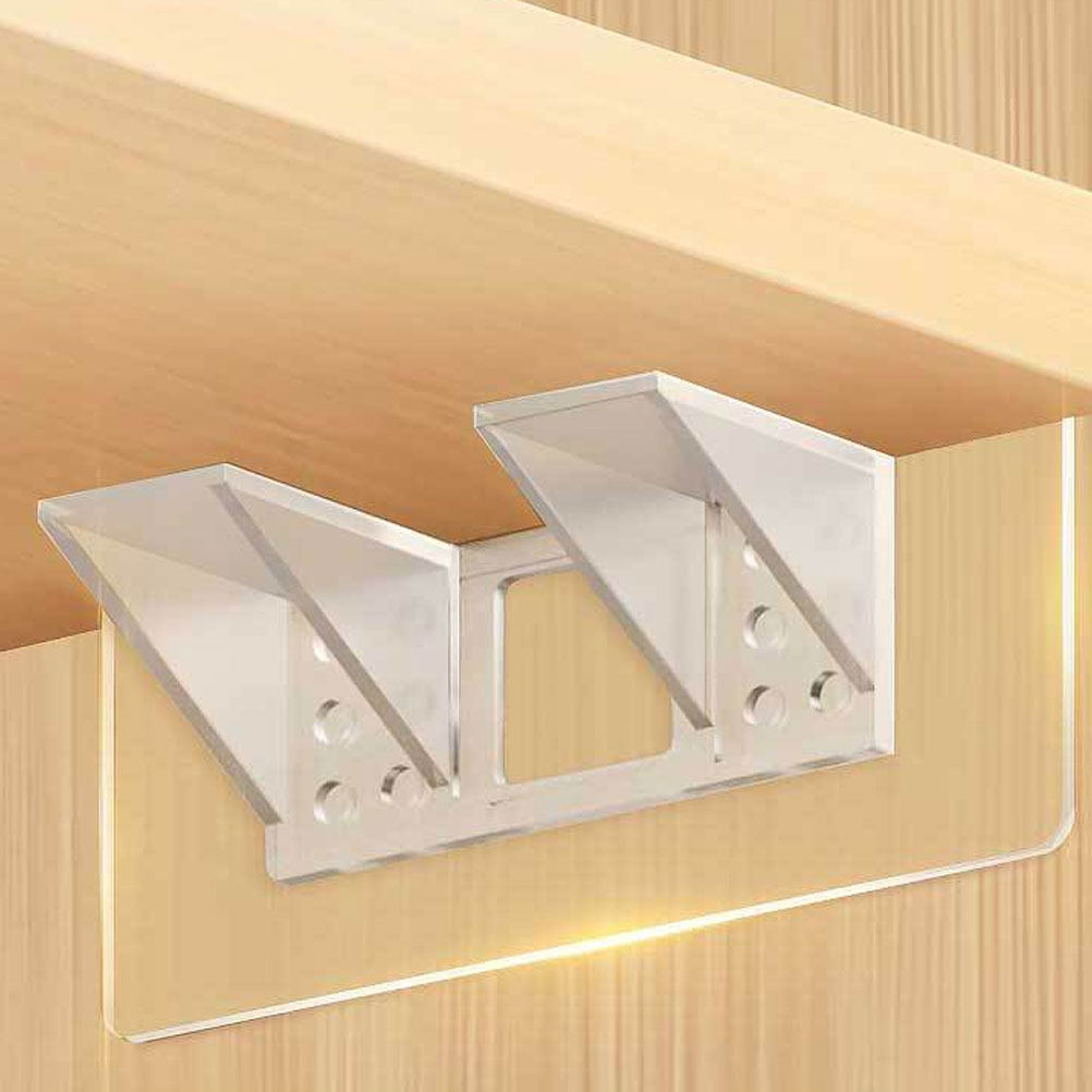 12個入り 透明アクリル製棚用支柱。浴室、キッチン、本棚、壁 - Floating Shelves のレビューと価格