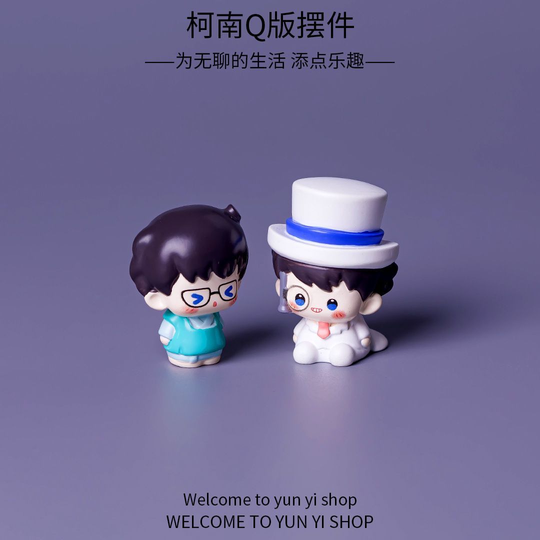 名探偵コナン ミニレジンフィギュア クリエイティブなミニチュ - Home Decor Reviews のレビューと価格