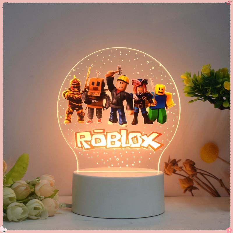 ロブロックス フィギュア ゲーム周辺機器 3Dナイトライト  - Home Decor Ideas のレビューと価格