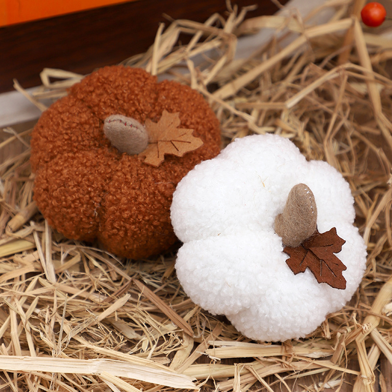 ふわふわのカボチャのぬいぐるみ ハロウィンカボチャの飾り 季 - Home Decor For Birthday のレビューと価格