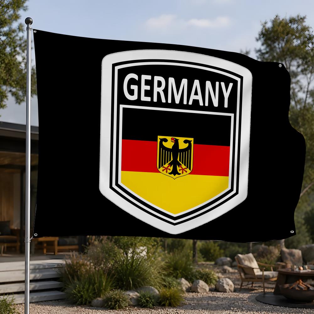 場所：ドイツ   国旗：家庭、庭、ガーデン装飾用バナー -  - Home Decor Locations のレビューと価格