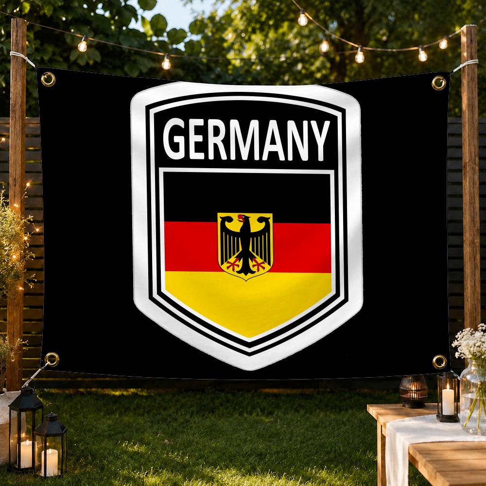 場所：ドイツ   国旗：家庭、庭、ガーデン装飾用バナー -  - Home Decor Locations のレビューと価格