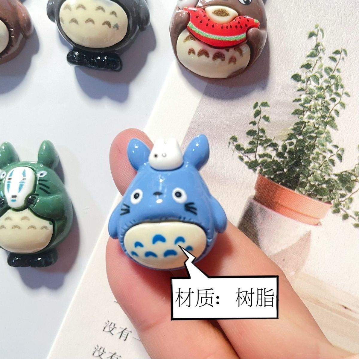 トトロアニメ樹脂製冷蔵庫マグネットかわいい漫画フィギュア磁気 - Home Decor Ideas のレビューと価格